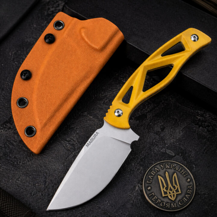 ▻ Ніж Фіксований Magura Z014 Yellow купити в Україні