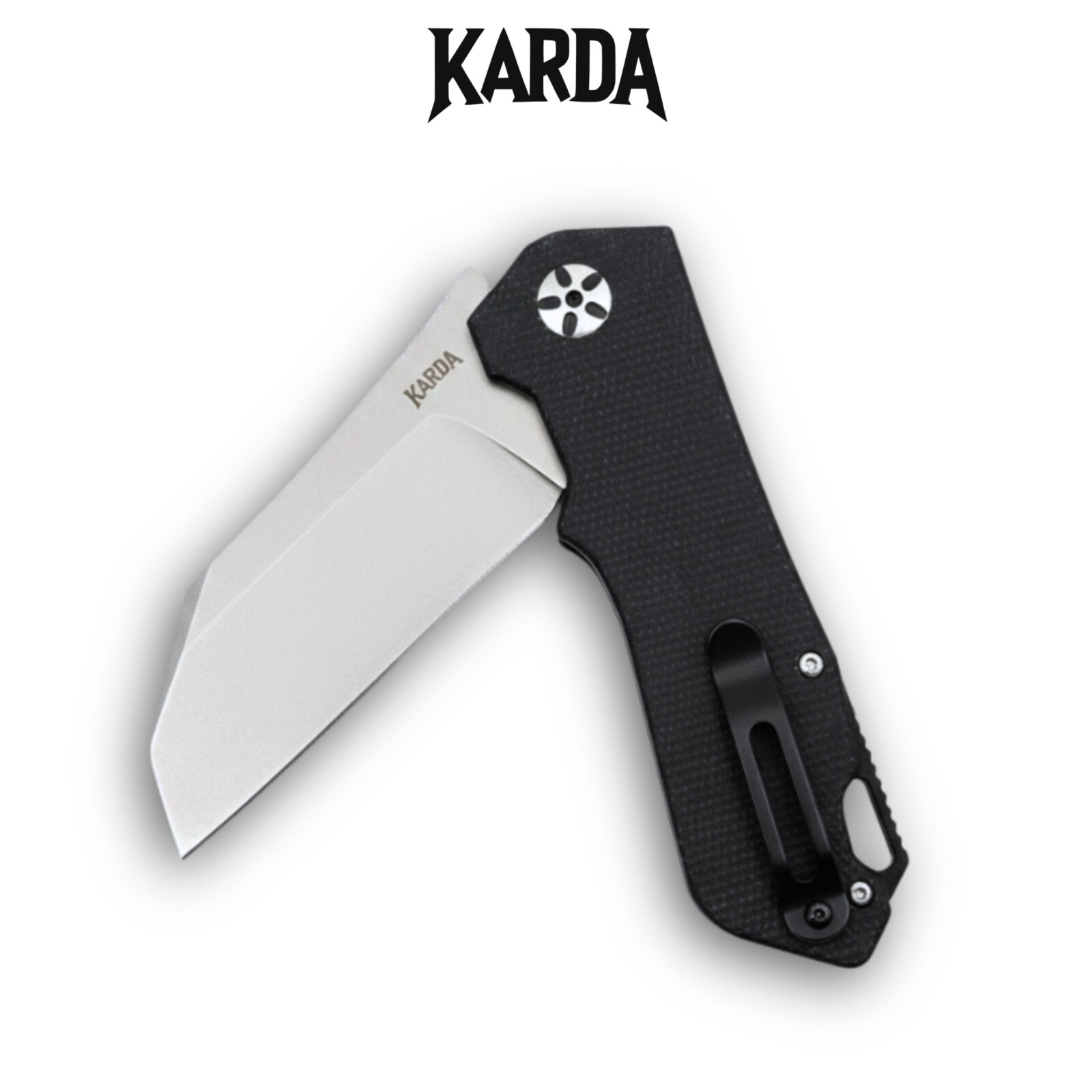 ▻ Ніж складаний Karda J323 Black купити в Україні