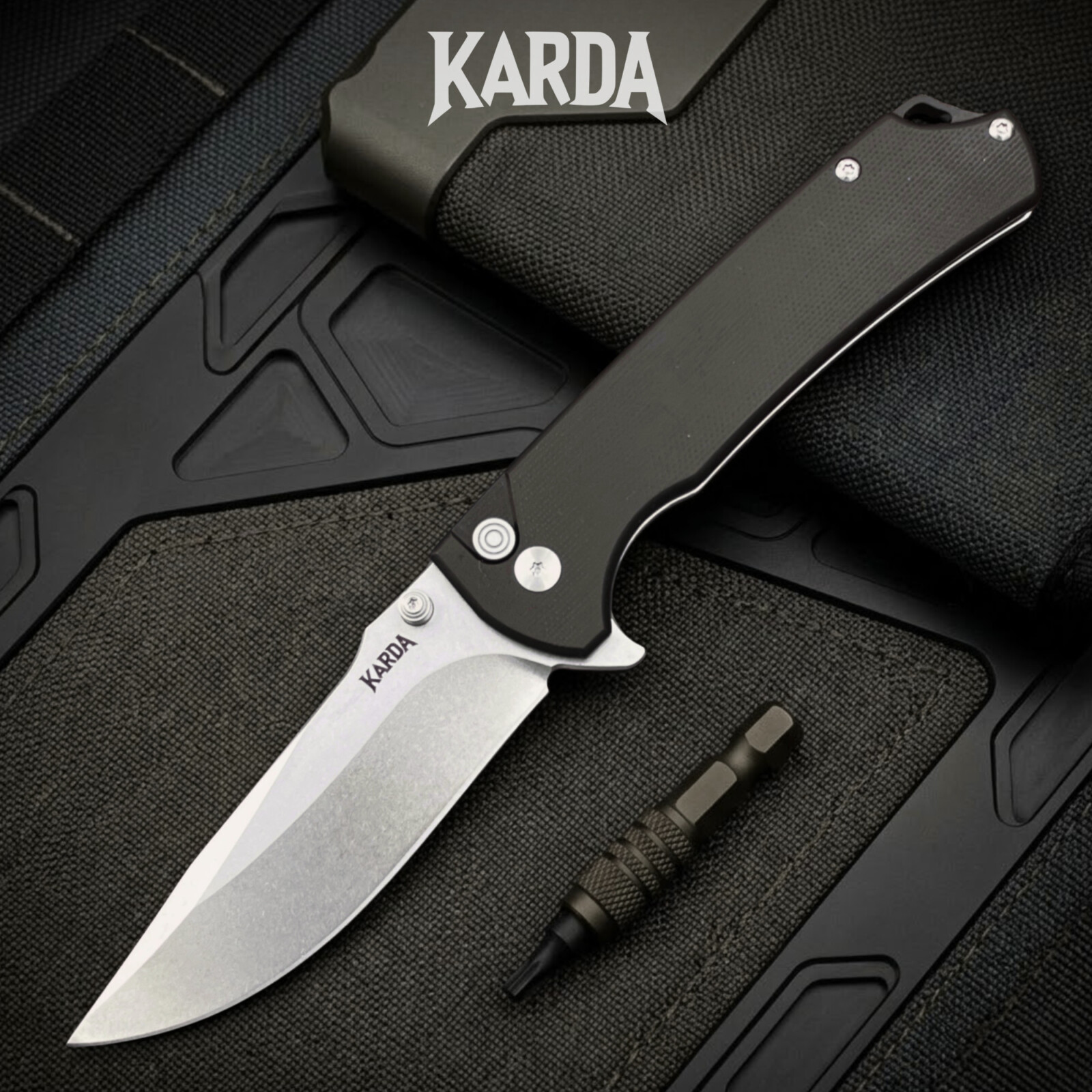 Ніж складаний Karda J263 Black