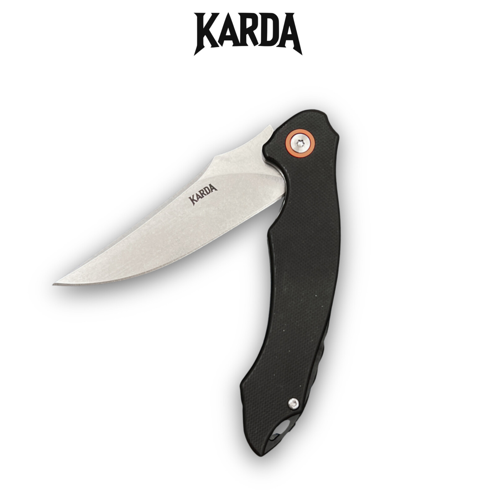 ▻ Ніж складаний Karda J307 Black купити в Україні